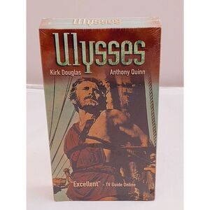 Ulysses VHS Tape Movie NEW Sealed‎ Cassette Film Kirk Douglas Anthony Quinn